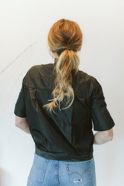Miho Taffeta Short Sleeve Top at PATRICIA a boutique in Southern Pines, NC