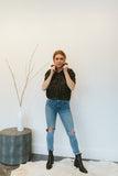 Miho Taffeta Short Sleeve Top at PATRICIA a boutique in Southern Pines, NC