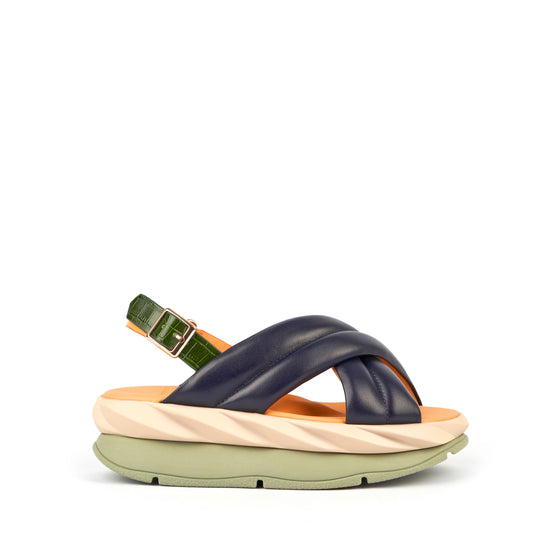 4CCCCEES Mellow Me Sandal Indigo