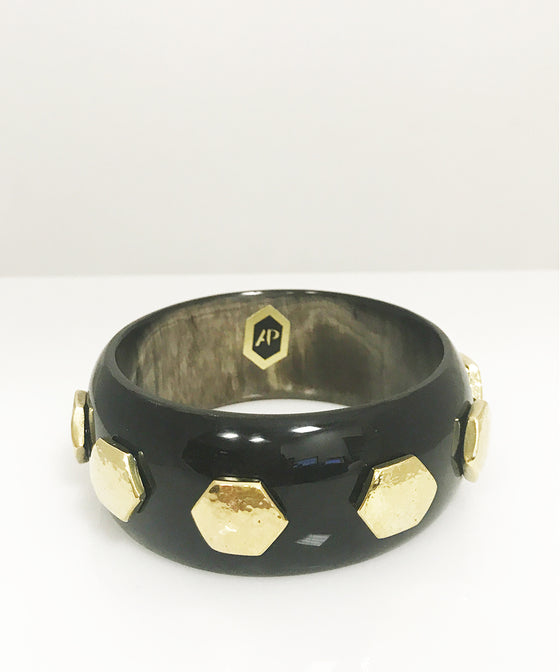    Ashley Pittman Rasmi Bangle Dark Horn