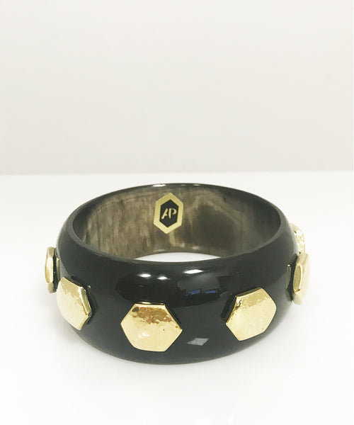    Ashley Pittman Rasmi Bangle Dark Horn