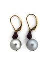 Jhaña Pearl Royal Tahitian Drop Earrings