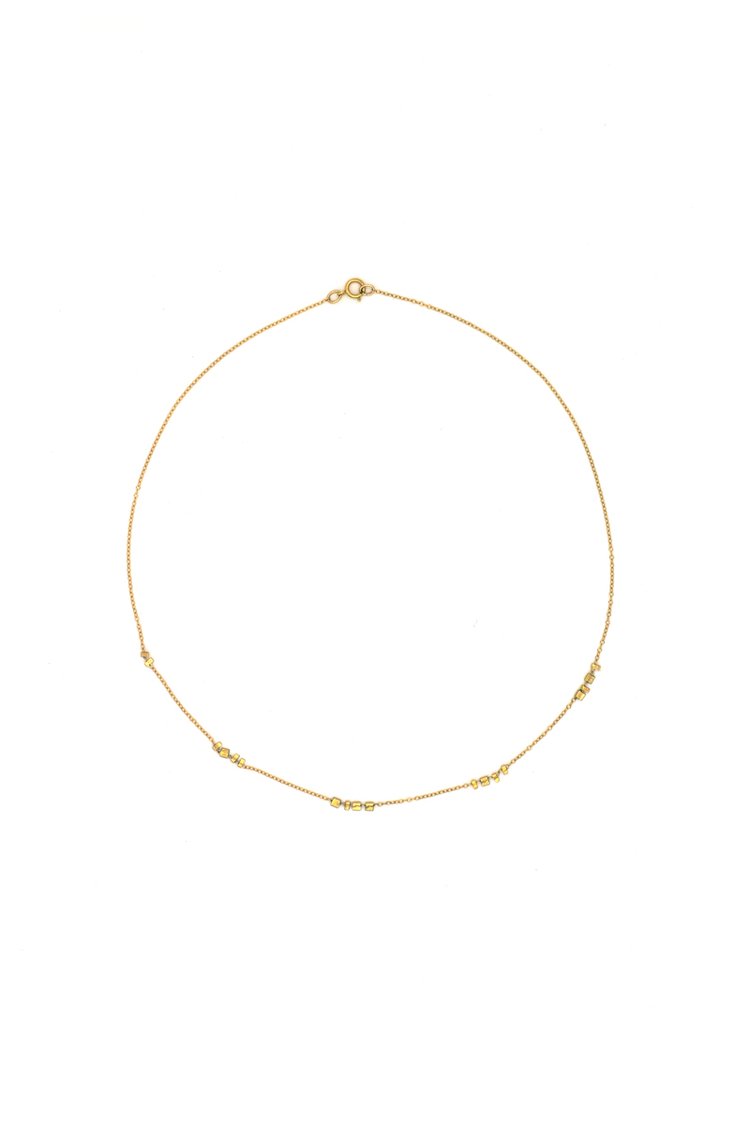 Sylvia Benson "I Love You Like Crazy" Morse code necklace found at Patricia in southern Pines, NC