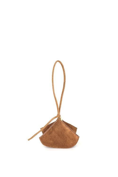 Sylvia Benson Standard origami Cognac bell Hanger found at Patricia in Southern Pines, NC