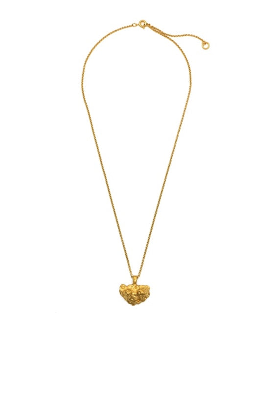 Sylvia Benson Dunes Necklace "A" Gold