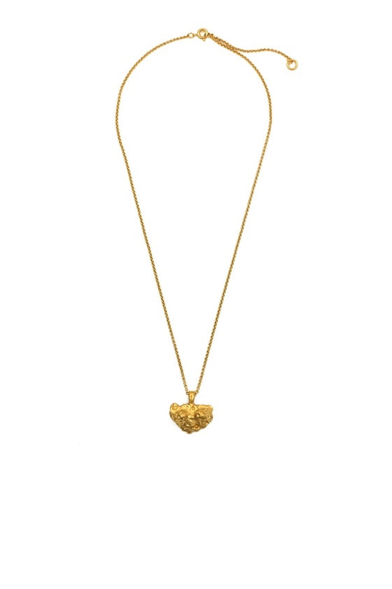 Sylvia Benson Dunes Necklace "A" Gold