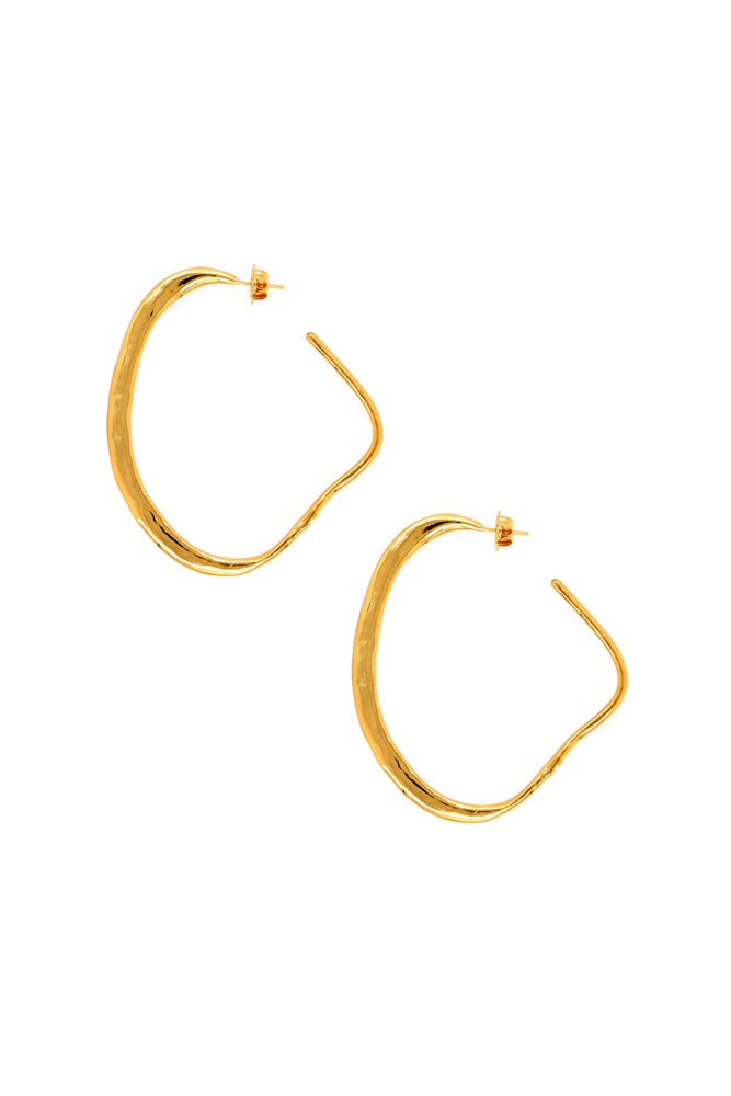 Sylvia Benson Imperial Hoop Earrings