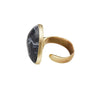 ulie Cohn Design Roman Bronze Basalt Ring