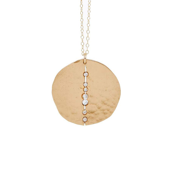 Julie Cohn Orbit Bronze Necklace