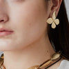 Julie Cohn Bronze Butterfly Earrings