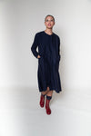Shosh Navy Button up Henri Dress found at Patricia in Southern Pines, NC