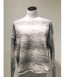  Sarah Pacini I Loose Knit Sweater - Grey