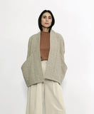 Szeki Wool Sumo Jacket Gray & Oatmeal