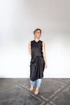 Brazeau Tricot Silk Kathleen Dress Coal