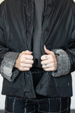 Elemente Clemente Gray Plaid Reversible Tappi Jacket