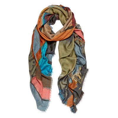 English Weather cashmere blend Sardis scarf found at Patricia in Southern Pines, NC