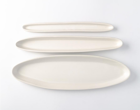 HAAND Skinny Platters in Black or White