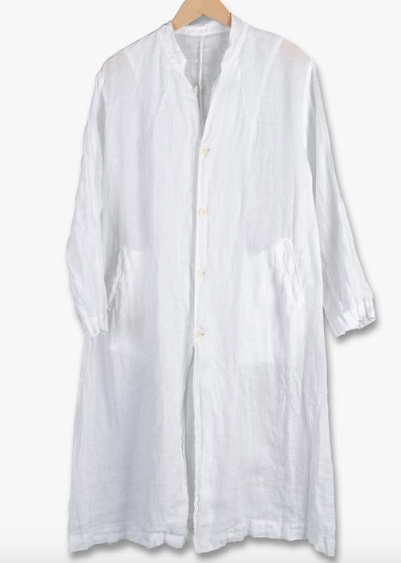 CP Shades Pauline Duster in White Linen