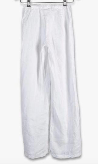 CP Shades Jenn White Linen Pant