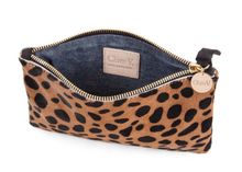  Clare V Wallet Leopard Hair-On Wallet Clutch