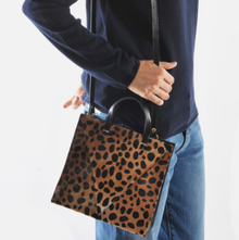  Clare V Petit Simple Tote in Leopard Hair