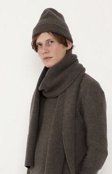  7115 by Szeki MERINO BEANIE in Umber