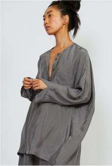  Shosh Collarless Tunic Dove