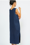 Shosh Indigo Sheath Dress