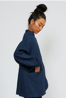  Shosh Indigo Oversized Jacket