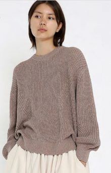  7115 by Szeki Spring Poet Sweater Taupe