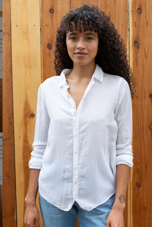  CP Shades Smoke Linen Romy Shirt
