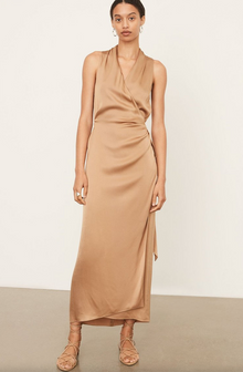  Vince Sleeveless Wrap Dress