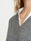 Brochu Walker Cashmere/Wool V Looker Dress