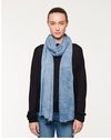 LINE Calista knit scarf in deep sea found at PATRICIA in Southern Pines, NC