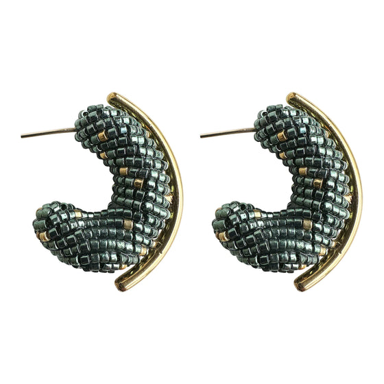 Susanna Vega Teal Alba Mini Earrings