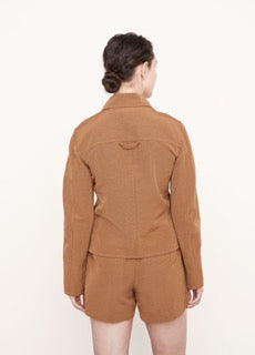 Textured Shirt Jacket