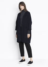 Vince Black Cardigan Coat