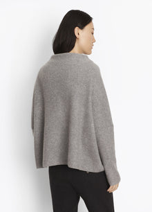  Vince Funnel Neck Sweater Medium Grey