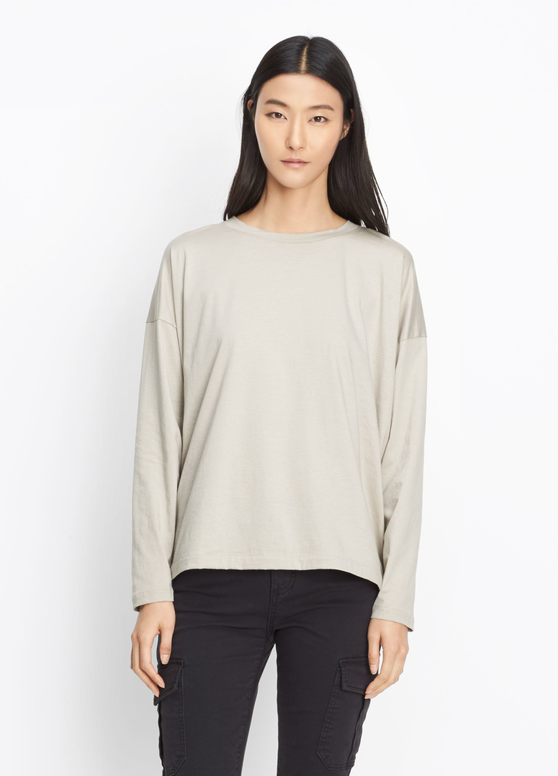 Vince Relaxed Long Sleeve Tee