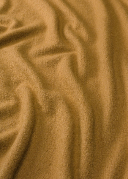 Butterscotch cashmere scarf for women