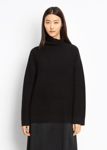  Vince Black Boxy Cashmere Turtleneck found at Patricia in Southern Pines and Raleigh, NC