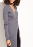 Vince Mixed Rib Long Button Cashmere Cardigan found at PATRICIA in Southern Pines and Raleigh, NC