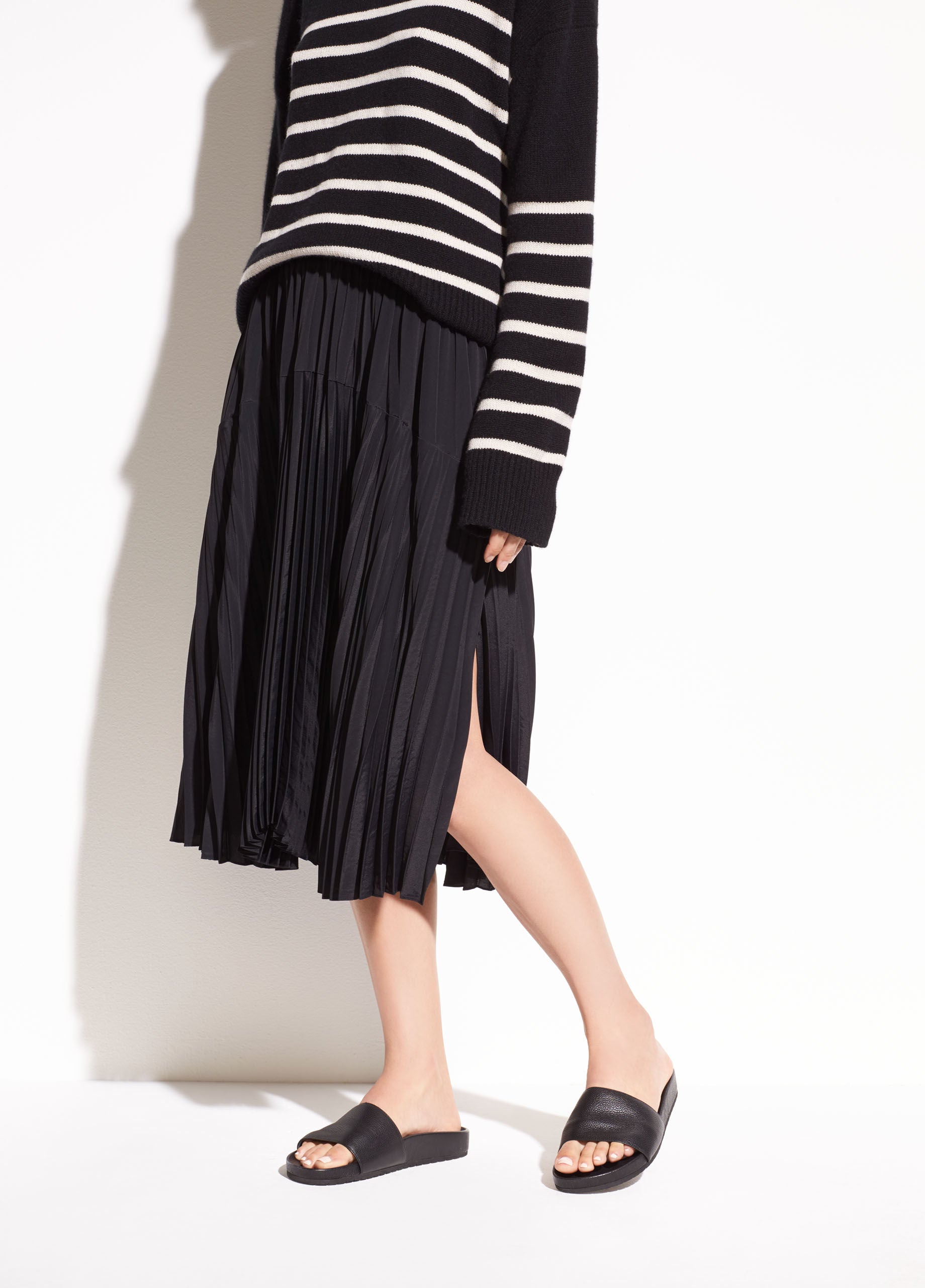 Vince Pleated Silk Skirt found at Patricia in Southern Pines and Raleigh, NC