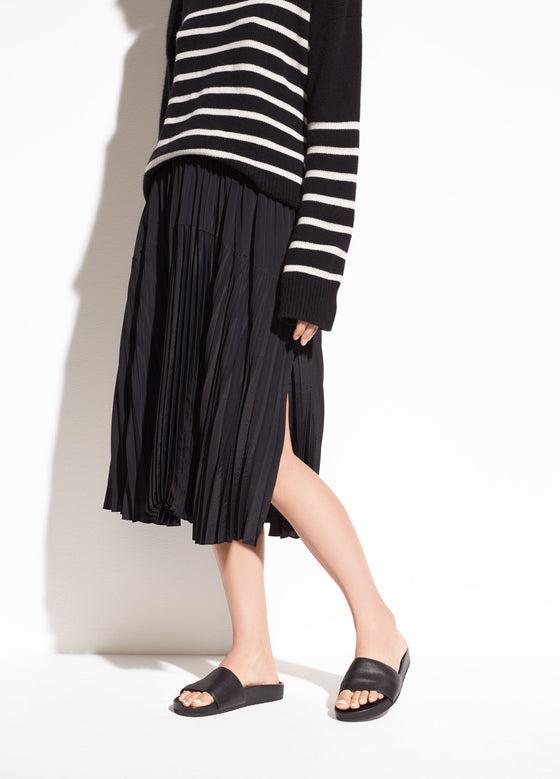 Vince Pleated Silk Skirt found at Patricia in Southern Pines and Raleigh, NC