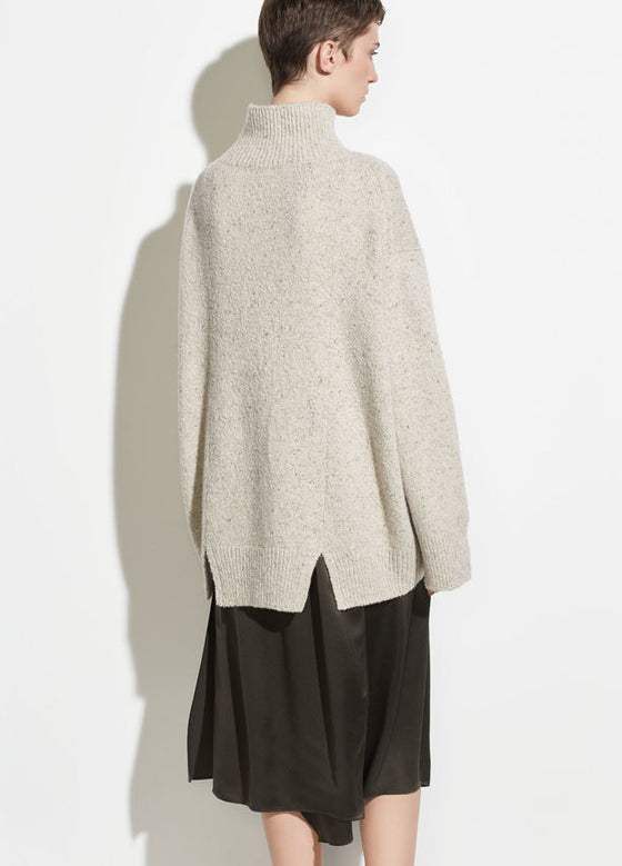 Vince Oversized Cashmere Turtleneck Sweater