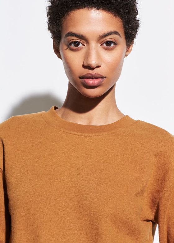 Vince Long Sleeve Cotton Pullover Sweatshirt found at PATRICIA in Southern Pines, NC