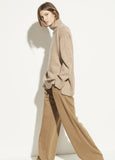 Vince camel double slit cashmere turtleneck sweater found at PATRICIA in Southern Pines, NC