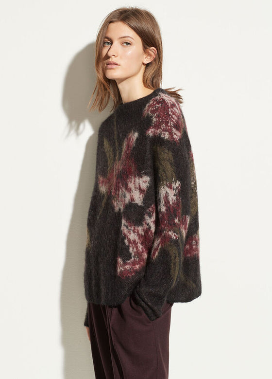 Vince Mohair Funnel Neck Pullover
