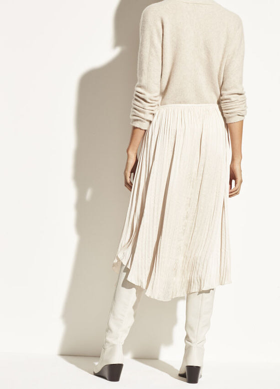 Vince Crushed Drape Skirt