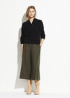 Vince Cashmere Wrap Front Pullover